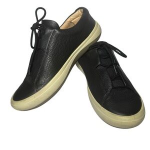 ECCO Women’s Soft 7 Black‎ Leather Sneakers Size 40 (US 9–9.5)